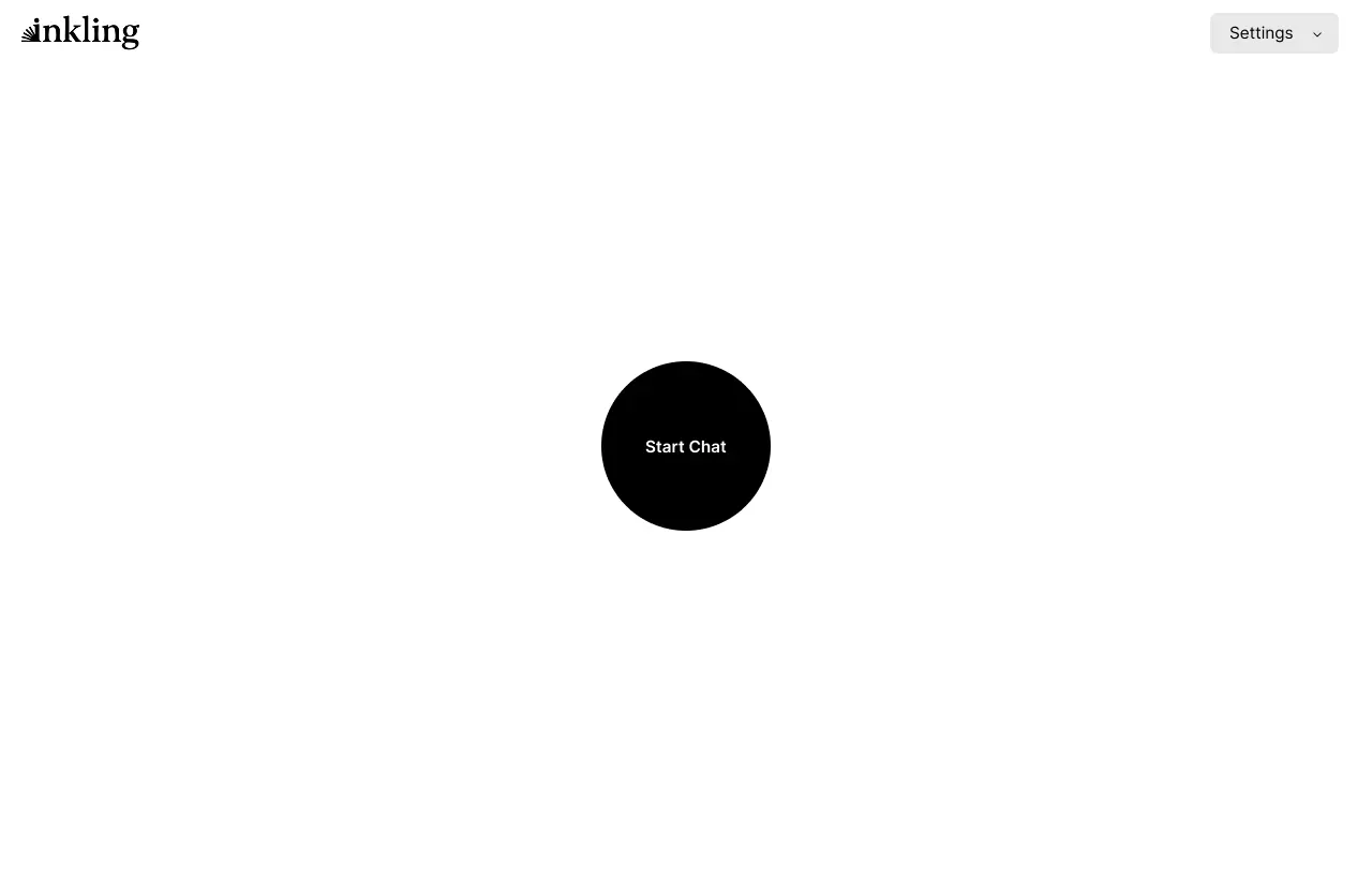 Inkling desktop application - library view